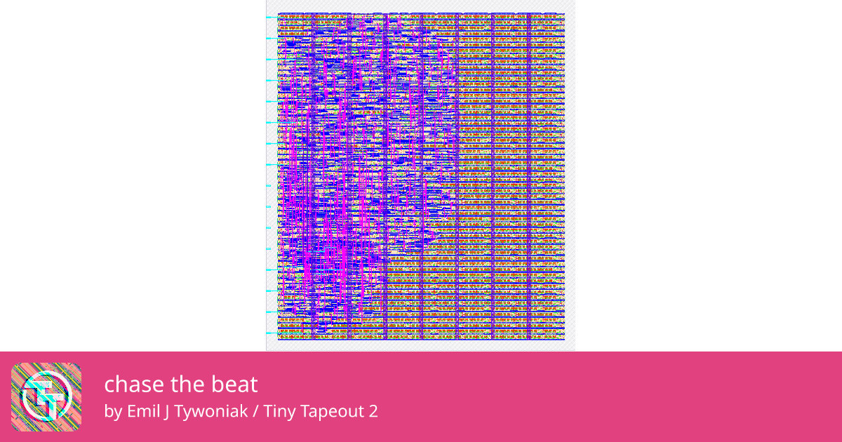 20 chase the beat :: Quicker, easier and cheaper to make your own chip!