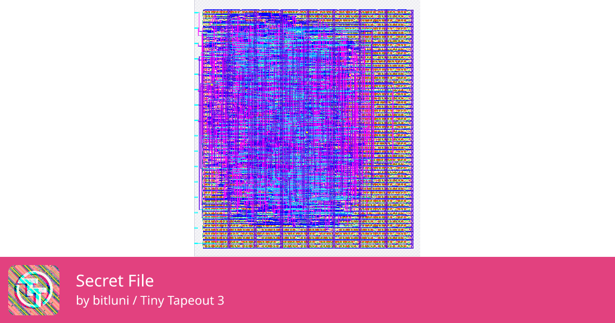 234 Secret File :: Quicker, easier and cheaper to make your own chip!