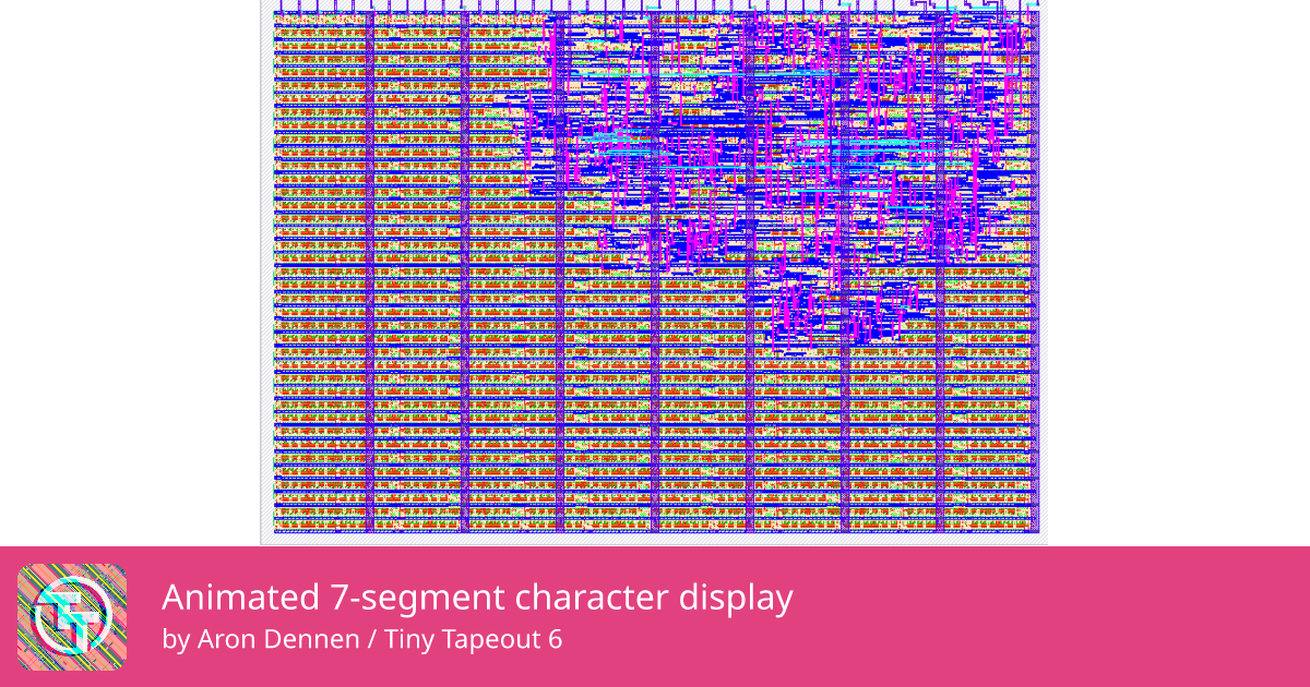 164 Animated 7-segment character display :: Quicker, easier and cheaper ...