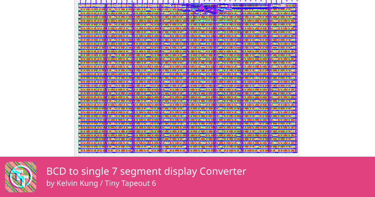 495 BCD to single 7 segment display Converter :: Quicker, easier and ...