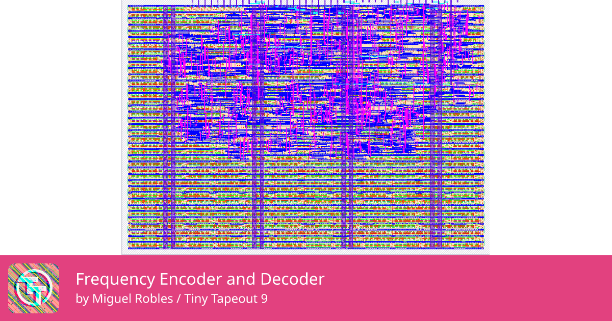 160 Frequency Encoder and Decoder :: Quicker, easier and cheaper to ...