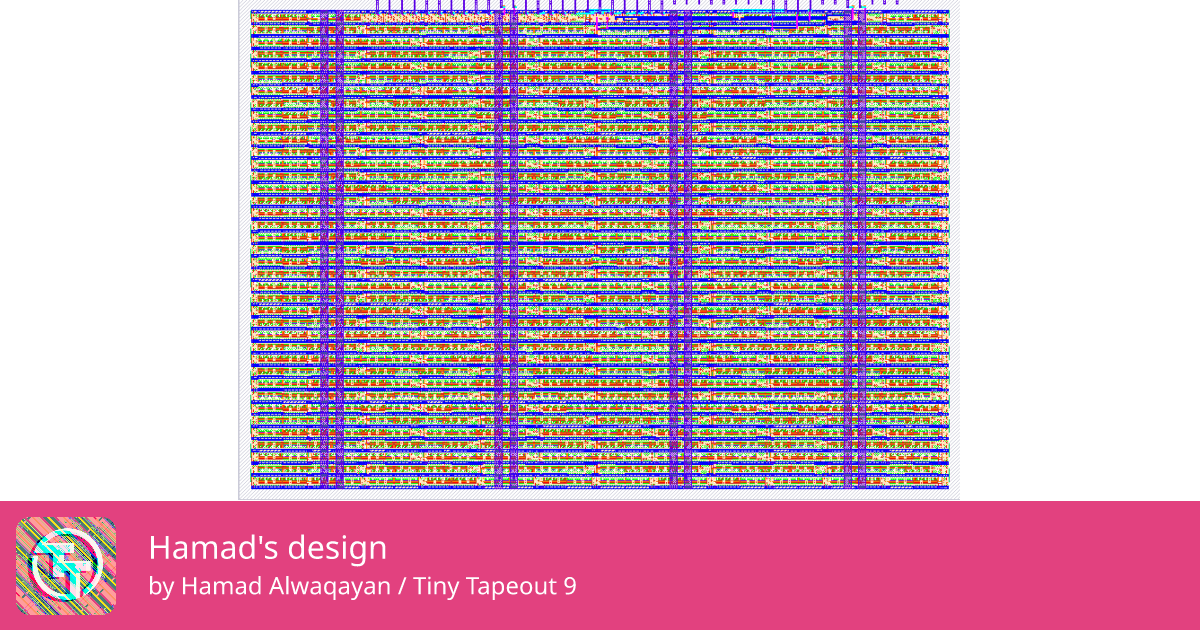 67 Hamad's design :: Quicker, easier and cheaper to make your own chip!