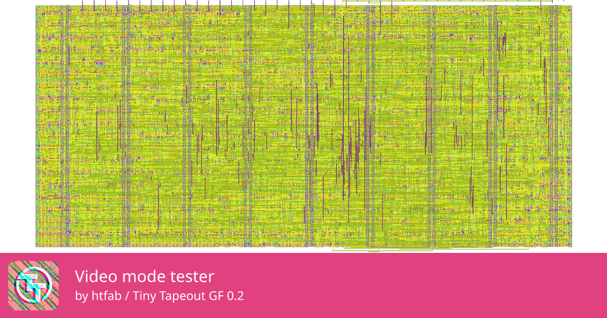 611 Video mode tester :: Quicker, easier and cheaper to make your own chip!