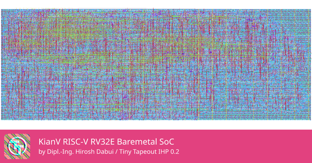 10 KianV RISC-V RV32E Baremetal SoC :: Quicker, easier and cheaper to ...