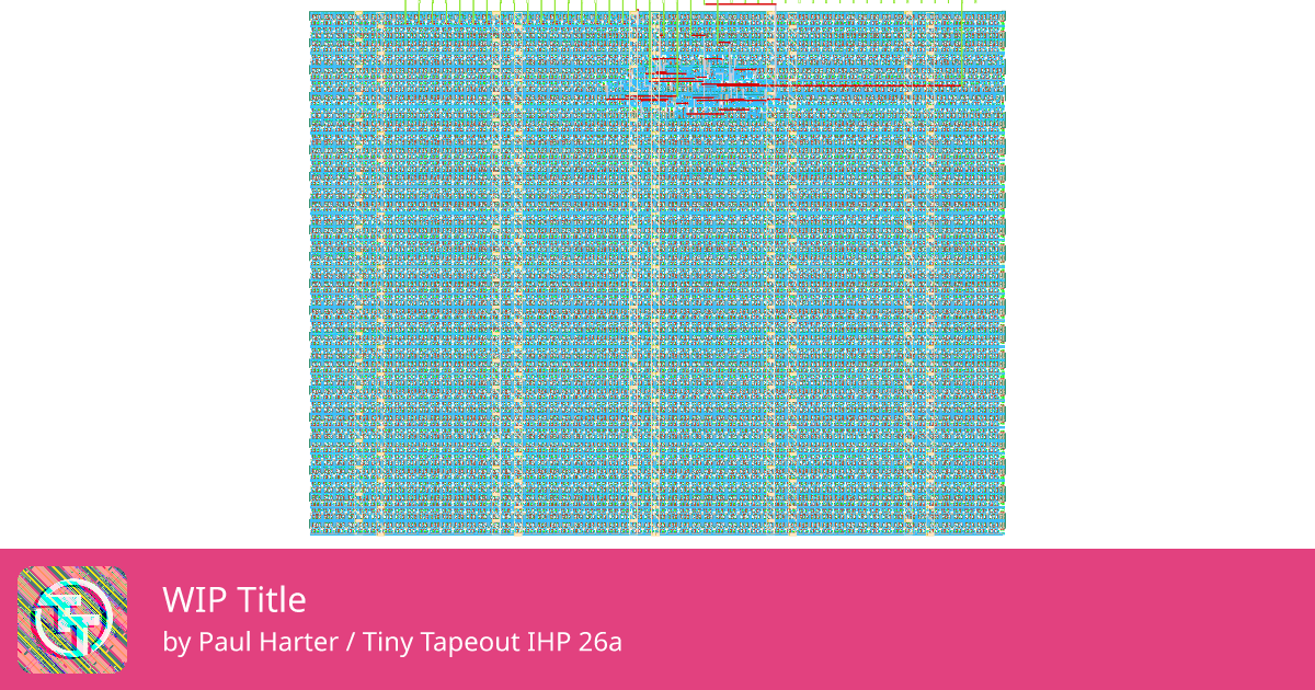 45 WIP Title :: Quicker, easier and cheaper to make your own chip!