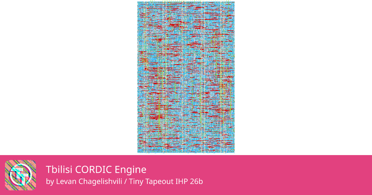 451 Tbilisi CORDIC Engine :: Quicker, easier and cheaper to make your ...