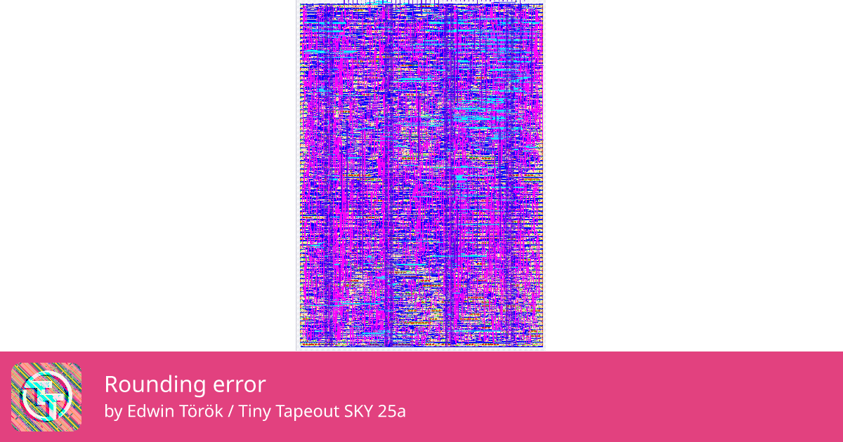 256 Rounding error :: Quicker, easier and cheaper to make your own chip!