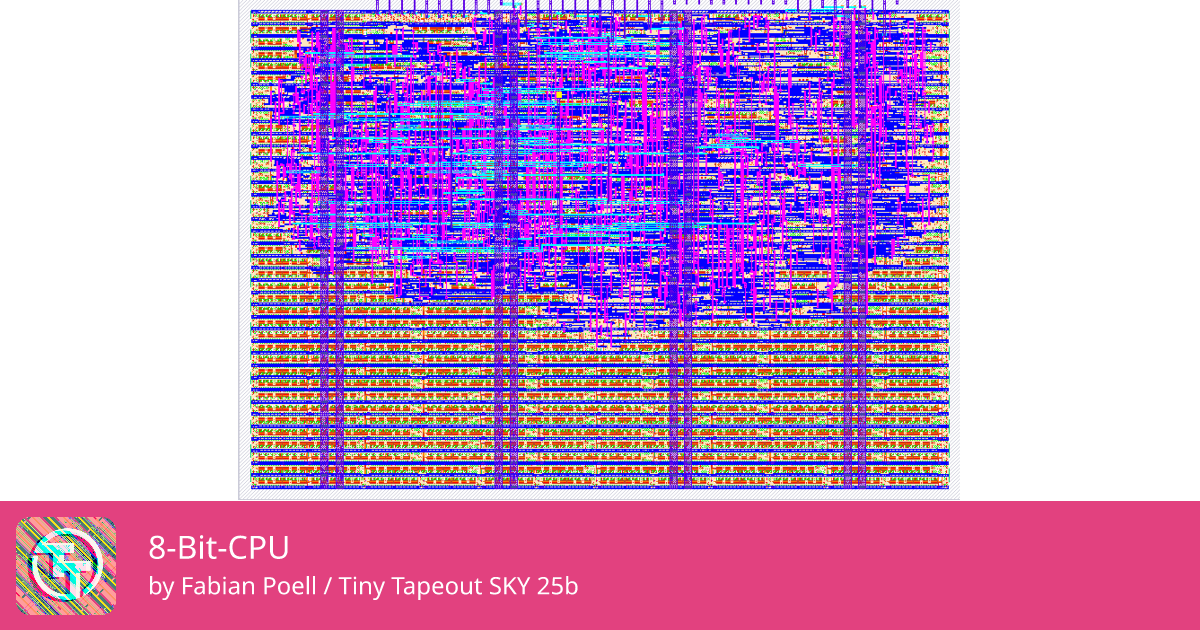 322 8-Bit-CPU :: Quicker, easier and cheaper to make your own chip!