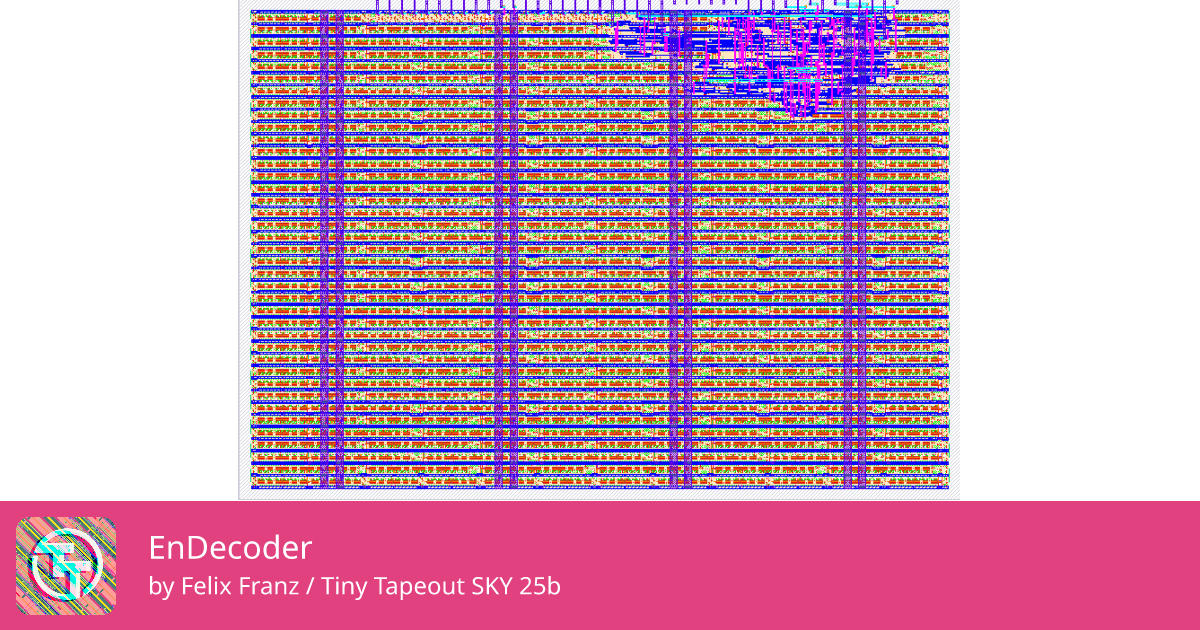 133 EnDecoder :: Quicker, easier and cheaper to make your own chip!