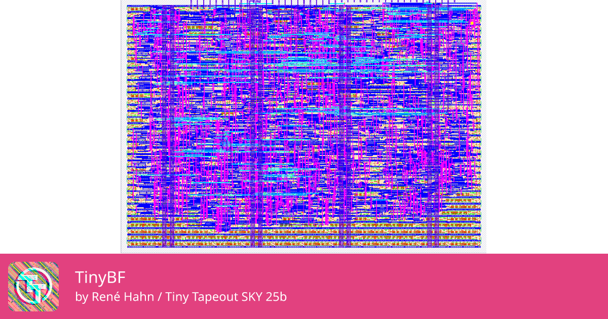 738 TinyBF :: Quicker, easier and cheaper to make your own chip!