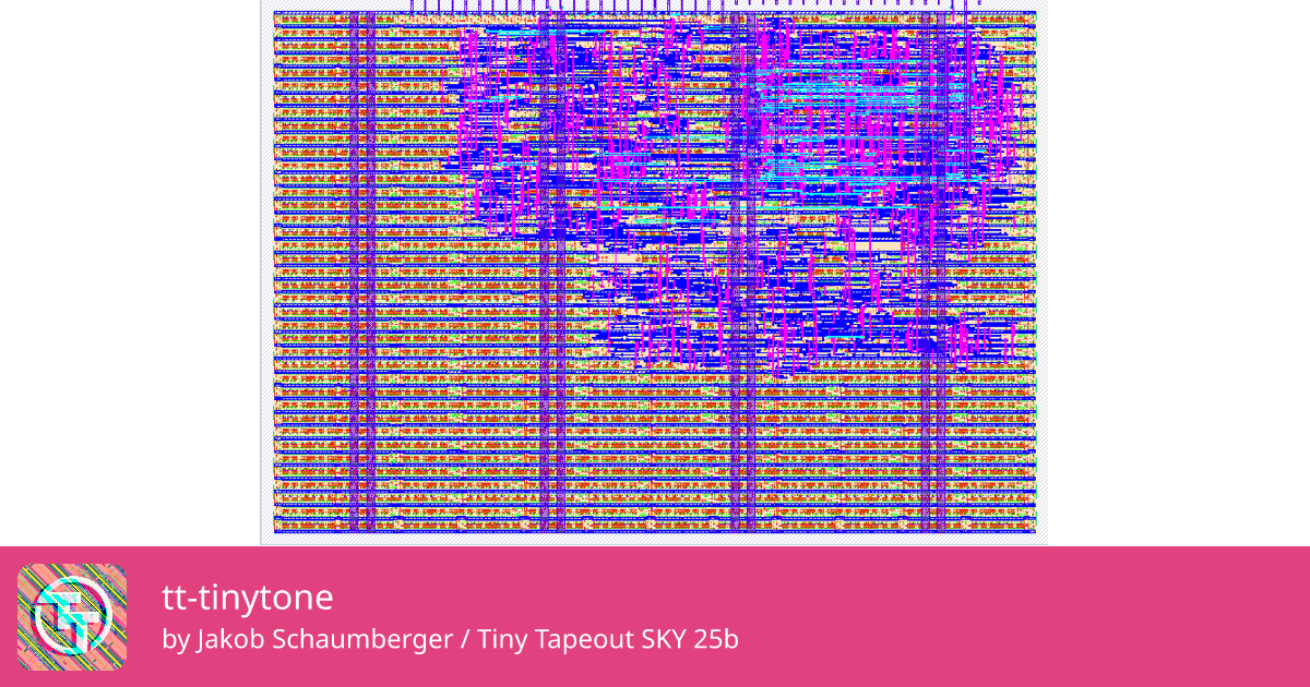 800 tt-tinytone :: Quicker, easier and cheaper to make your own chip!