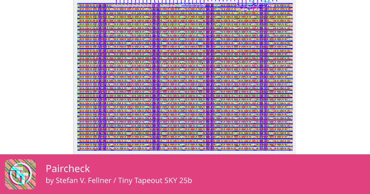 903 Paircheck :: Quicker, easier and cheaper to make your own chip!